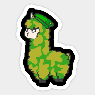 Alpaca Llama Farmer Farmer Funny Sticker